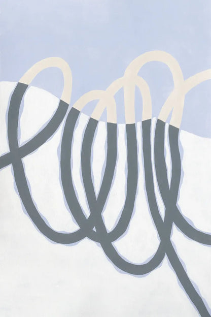 Loops I v2 by Kathy Ferguson. SKU 80703h. Archival Giclee Fine art print for wall decor.