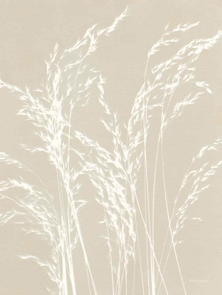 Ornamental Grass V Neutral by Kathy Ferguson