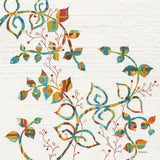 Rainbow Vines with Berries Spice by Kathy Ferguson. SKU 17533a. Archival Giclee Fine art print for wall decor.