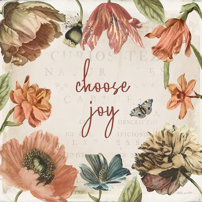 Antiquarian Blooms VIII by Katie Pertiet. SKU 62247a. Archival Giclee Fine art print for wall decor.