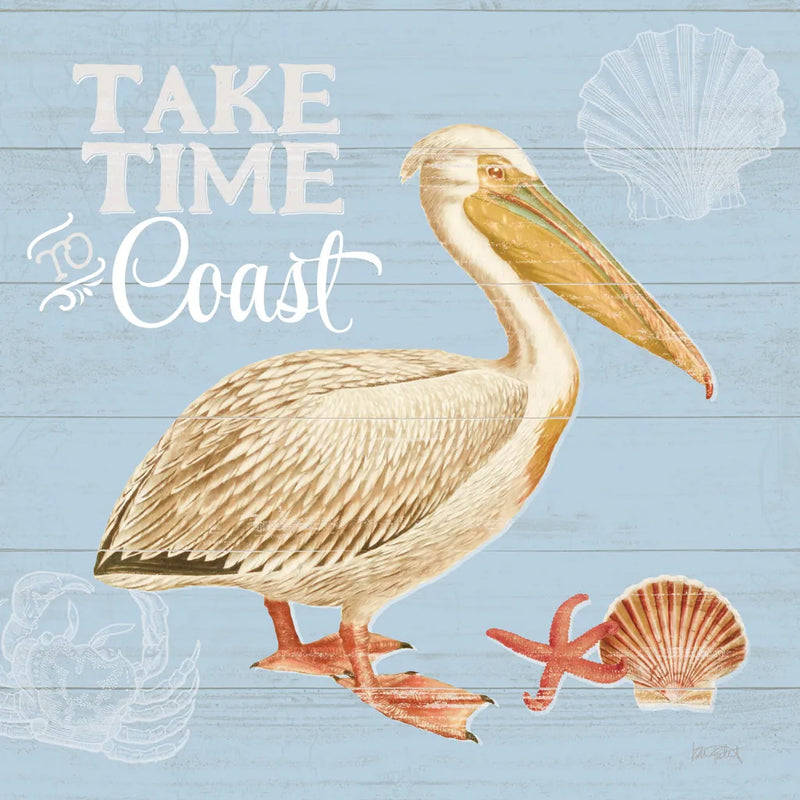 Bayside I Blue by Katie Pertiet. SKU 63486a. Archival Giclee Fine art print for wall decor.