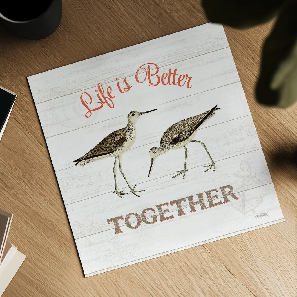 Bayside IV by Katie Pertiet. Shown as a detailed flat fine art print, highlighting archival giclee quality. Available as an archival giclee rolled canvas, fine art paper, or poster print. SKU 35043a.