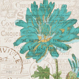 Bookshelf Botanical IV by Katie Pertiet. SKU 29055a. Archival Giclee Fine art print for wall decor.