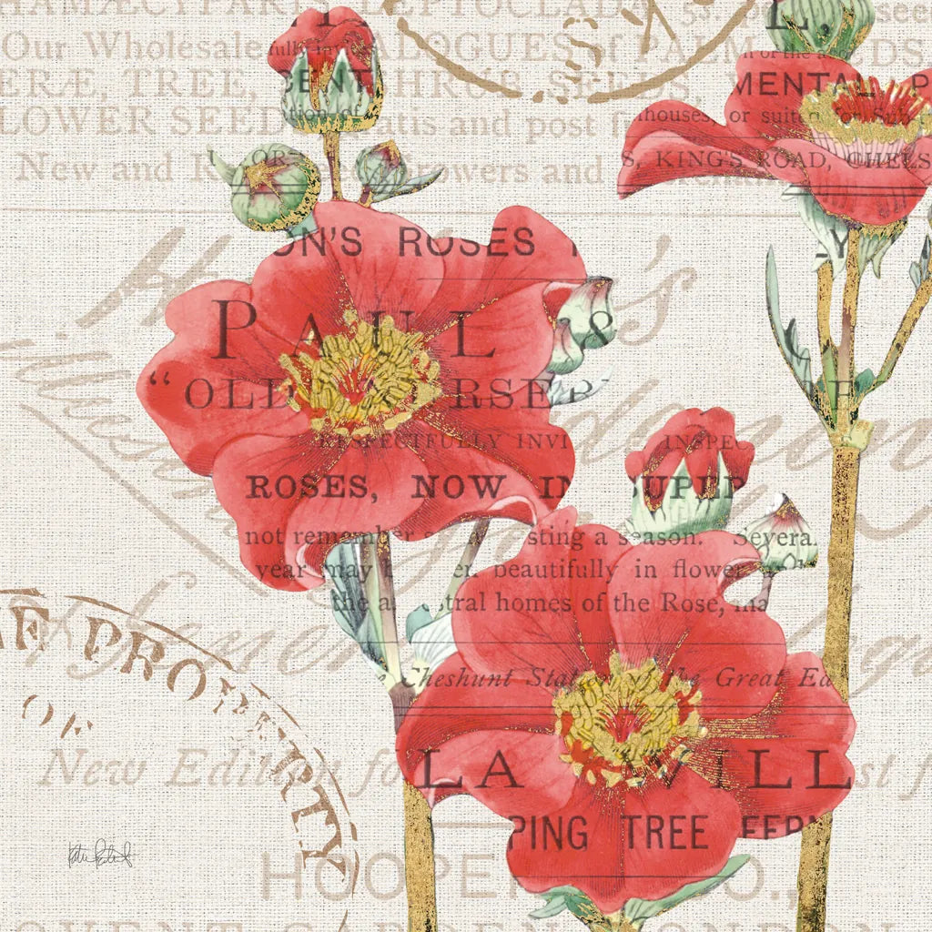 Bookshelf Botanical V by Katie Pertiet. SKU 29056a. Archival Giclee Fine art print for wall decor.