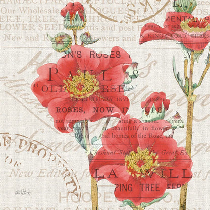 Bookshelf Botanical V by Katie Pertiet. SKU 29056a. Archival Giclee Fine art print for wall decor.