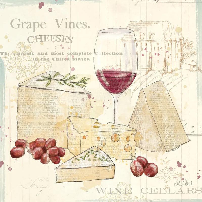 Chateau Winery VI by Katie Pertiet. SKU 45383a. Archival Giclee Fine art print for wall decor.