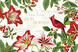 Christmas Garden I by Katie Pertiet. SKU 42573i. Archival Giclee Fine art print for wall decor.
