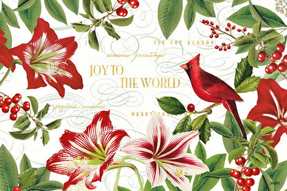 Christmas Garden I by Katie Pertiet. SKU 42573i. Archival Giclee Fine art print for wall decor.