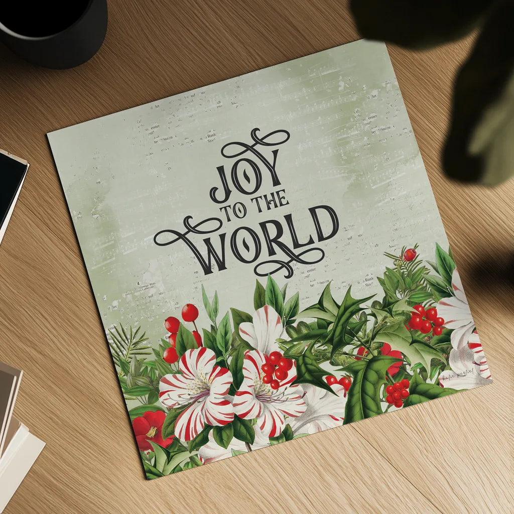 Christmas Lodge II by Katie Pertiet. Shown as a detailed flat fine art print, highlighting archival giclee quality. Available as an archival giclee rolled canvas, fine art paper, or poster print. SKU 88871a.