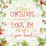 Christmas Sentiments III by Katie Pertiet. SKU 31896a. Archival Giclee Fine art print for wall decor.