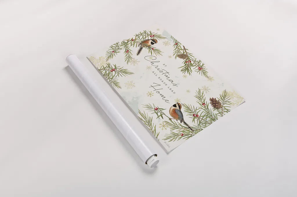 Christmas Tradition I by Katie Pertiet. shown as a rolled paper print. Available as archival giclee rolled canvas, fine art paper, or poster print. SKU 36931i.