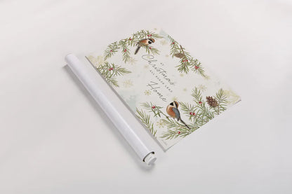 Christmas Tradition I by Katie Pertiet. shown as a rolled paper print. Available as archival giclee rolled canvas, fine art paper, or poster print. SKU 36931i.