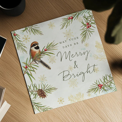 Christmas Tradition II by Katie Pertiet. Shown as a detailed flat fine art print, highlighting archival giclee quality. Available as an archival giclee rolled canvas, fine art paper, or poster print. SKU 36932a.