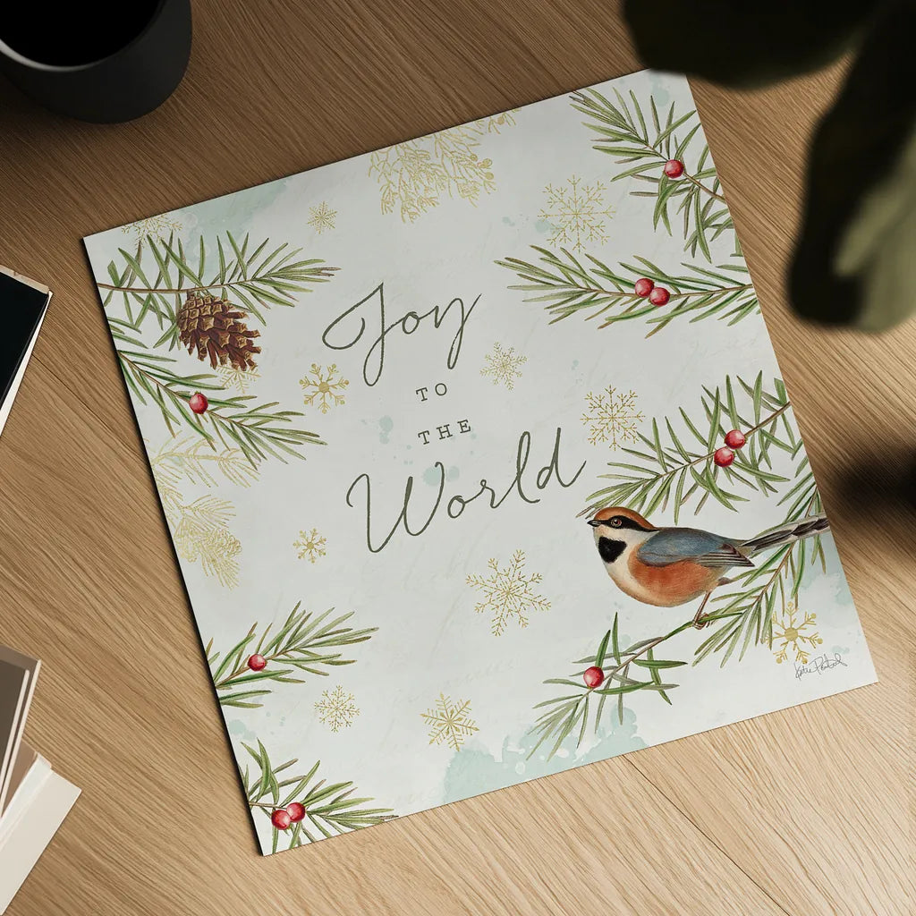 Christmas Tradition III by Katie Pertiet. Shown as a detailed flat fine art print, highlighting archival giclee quality. Available as an archival giclee rolled canvas, fine art paper, or poster print. SKU 36933a.