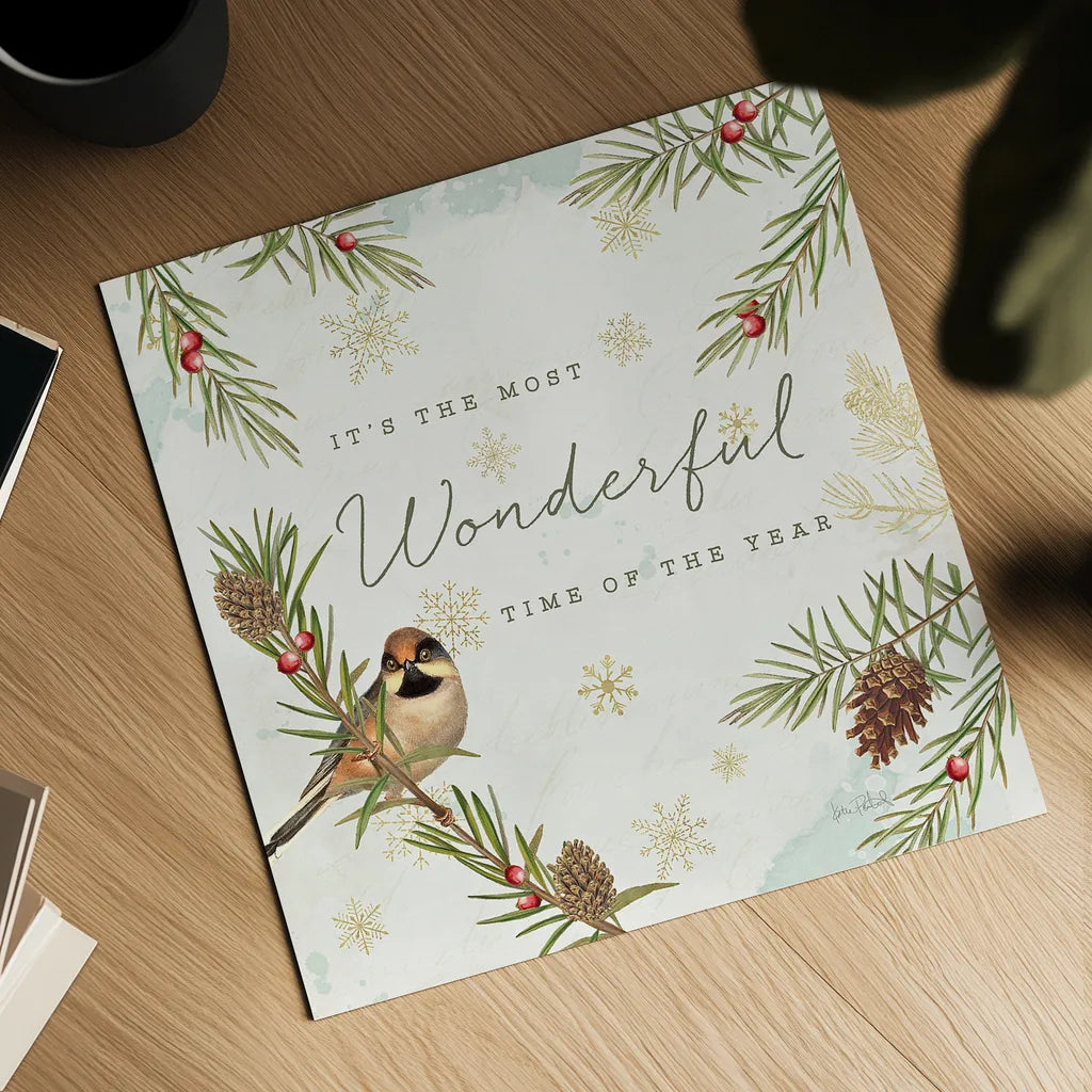 Christmas Tradition IV by Katie Pertiet. Shown as a detailed flat fine art print, highlighting archival giclee quality. Available as an archival giclee rolled canvas, fine art paper, or poster print. SKU 36934a.