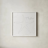 Coastal Splash I no Color by Katie Pertiet. Shown in a crisp white glass frame for a clean and minimalist style. Available as an archival giclee rolled canvas, fine art paper, or poster print. SKU 29349a.