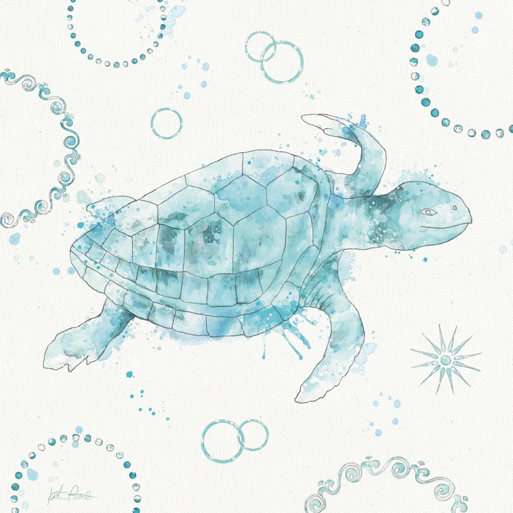 Coastal Splash VII by Katie Pertiet. SKU 64236a. Archival Giclee Fine art print for wall decor.