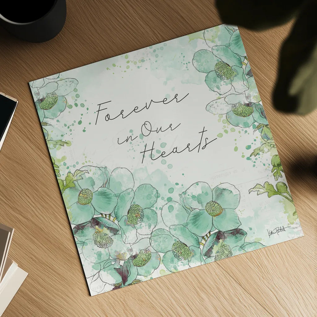 Dream and Faith II Forever by Katie Pertiet. Shown as a detailed flat fine art print, highlighting archival giclee quality. Available as an archival giclee rolled canvas, fine art paper, or poster print. SKU 52559a.