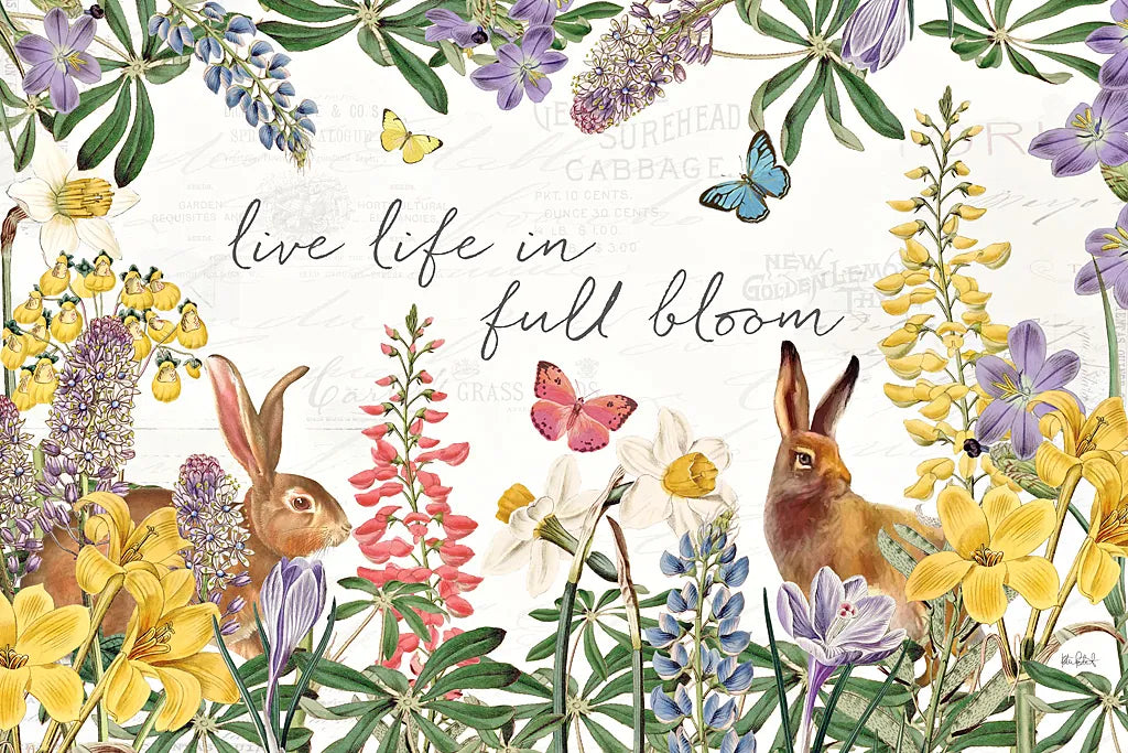 Easter Garden I by Katie Pertiet. SKU 46856i. Archival Giclee Fine art print for wall decor.