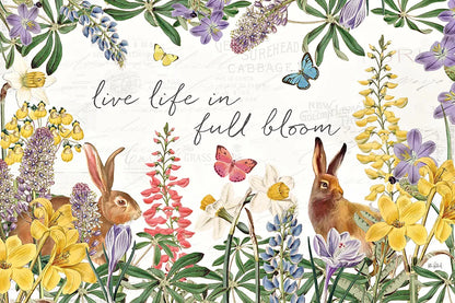 Easter Garden I by Katie Pertiet. SKU 46856i. Archival Giclee Fine art print for wall decor.