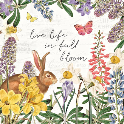 Easter Garden II by Katie Pertiet. SKU 46857a. Archival Giclee Fine art print for wall decor.