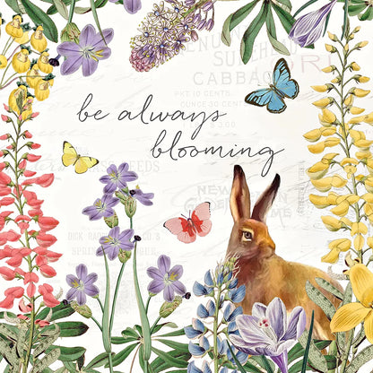 Easter Garden III by Katie Pertiet. SKU 46858a. Archival Giclee Fine art print for wall decor.