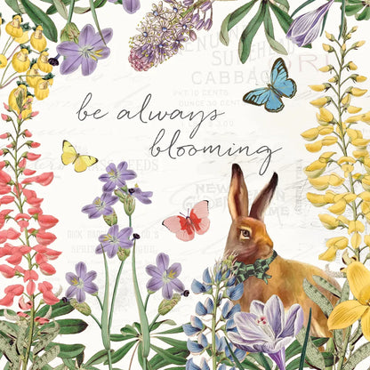 Easter Garden III Bow Tie by Katie Pertiet. SKU 59551a. Archival Giclee Fine art print for wall decor.