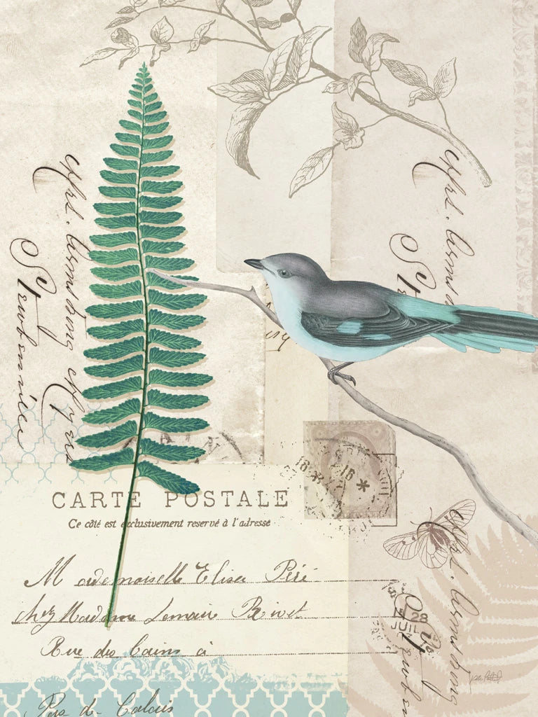 En Bleu II Crop by Katie Pertiet