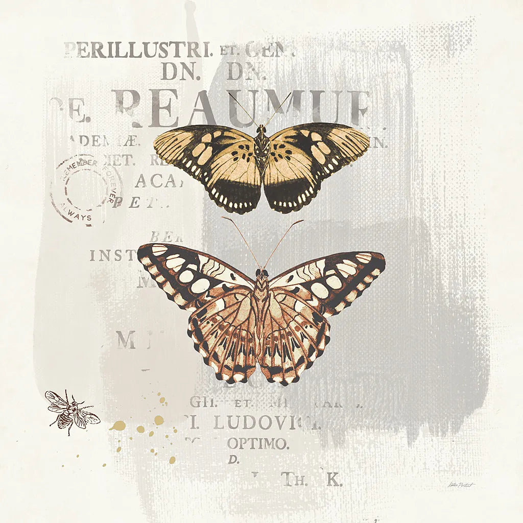 En Bleu III Neutral by Katie Pertiet. SKU 30744a. Archival Giclee Fine art print for wall decor.