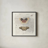 En Bleu IV Neutral by Katie Pertiet. Shown in a sleek black glass frame for a contemporary gallery look. Available as an archival giclee rolled canvas, fine art paper, or poster print. SKU 30745a.