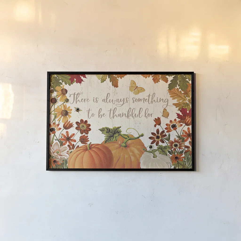 Fall Garden I by Katie Pertiet. shown as a paper print in a black flame. Available as a archival giclee rolled canvas, fine art paper, or poster print. SKU 46292i.