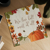 Fall Garden II by Katie Pertiet. Shown as a detailed flat fine art print, highlighting archival giclee quality. Available as an archival giclee rolled canvas, fine art paper, or poster print. SKU 46293a.