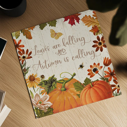 Fall Garden III by Katie Pertiet. Shown as a detailed flat fine art print, highlighting archival giclee quality. Available as an archival giclee rolled canvas, fine art paper, or poster print. SKU 46294a.