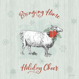 Farmhouse Christmas II by Katie Pertiet. SKU 61688a. Archival Giclee Fine art print for wall decor.