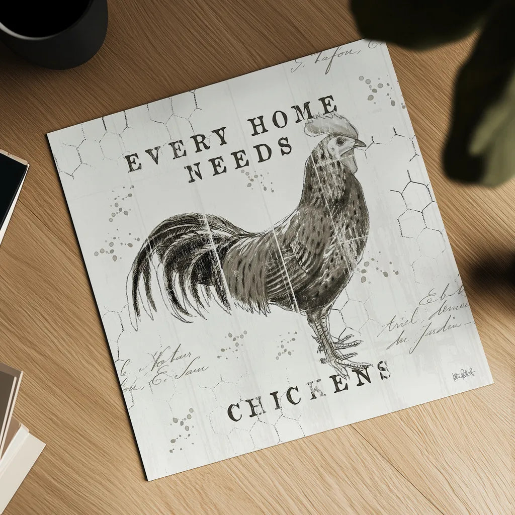 Farmhouse Fresh II by Katie Pertiet. Shown as a detailed flat fine art print, highlighting archival giclee quality. Available as an archival giclee rolled canvas, fine art paper, or poster print. SKU 33676a.