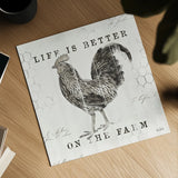 Farmhouse Fresh III by Katie Pertiet. Shown as a detailed flat fine art print, highlighting archival giclee quality. Available as an archival giclee rolled canvas, fine art paper, or poster print. SKU 33677a.