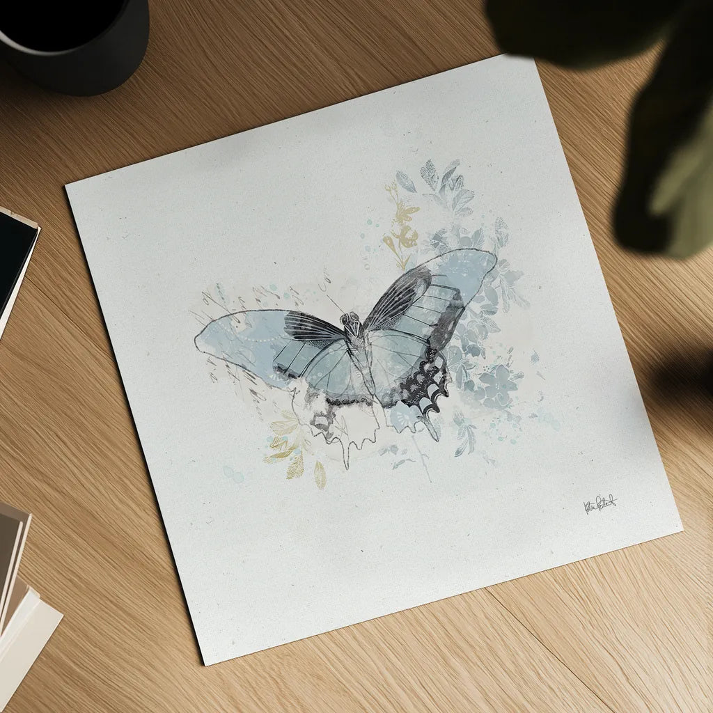 Floresta IV by Katie Pertiet. Shown as a detailed flat fine art print, highlighting archival giclee quality. Available as an archival giclee rolled canvas, fine art paper, or poster print. SKU 30010a.