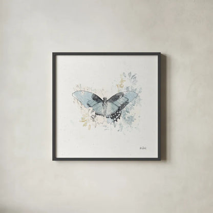 Floresta IV by Katie Pertiet. Shown in a sleek black glass frame for a contemporary gallery look. Available as an archival giclee rolled canvas, fine art paper, or poster print. SKU 30010a.