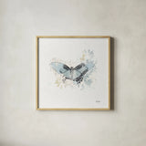 Floresta IV by Katie Pertiet. Shown in a natural wood glass frame for a timeless modern aesthetic. Available as an archival giclee rolled canvas, fine art paper, or poster print. SKU 30010a.
