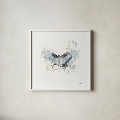 Floresta IV by Katie Pertiet. Shown in a crisp white glass frame for a clean and minimalist style. Available as an archival giclee rolled canvas, fine art paper, or poster print. SKU 30010a.