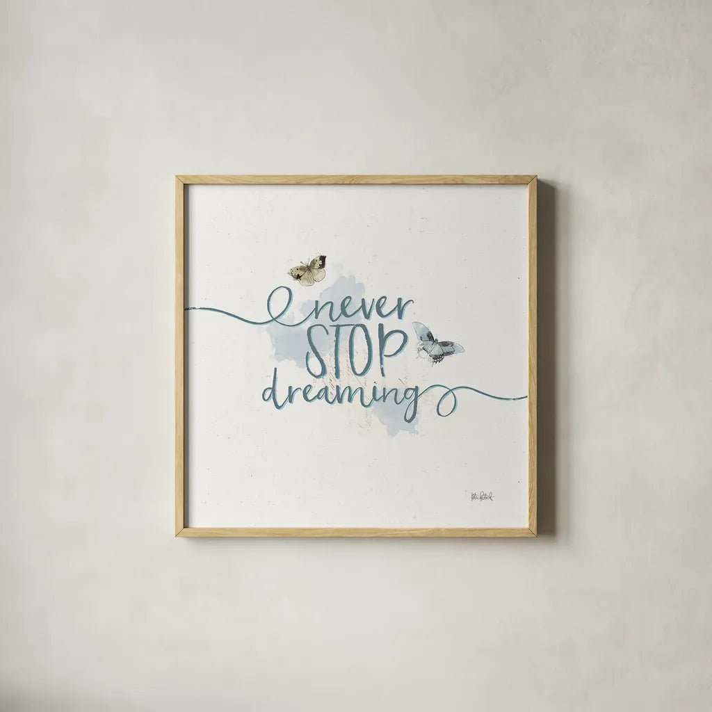 Floresta IX by Katie Pertiet. Shown in a natural wood glass frame for a timeless modern aesthetic. Available as an archival giclee rolled canvas, fine art paper, or poster print. SKU 30015a.