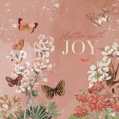 Flutter and Bloom III by Katie Pertiet. SKU 98288a. Archival Giclee Fine art print for wall decor.