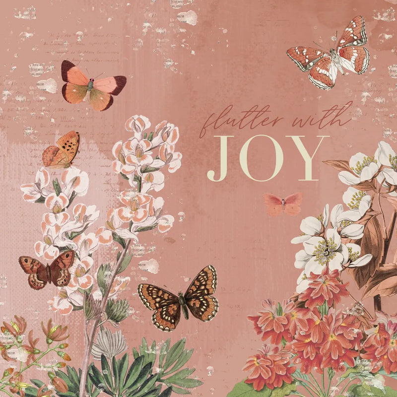 Flutter and Bloom III by Katie Pertiet. SKU 98288a. Archival Giclee Fine art print for wall decor.
