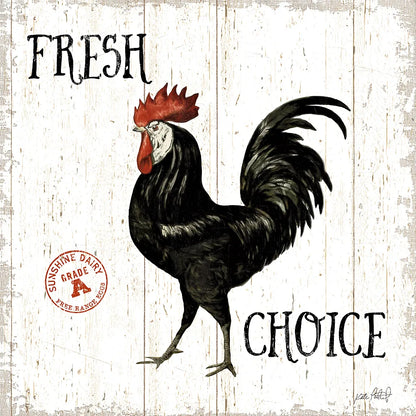 Free Range Fresh V by Katie Pertiet. SKU 47459a. Archival Giclee Fine art print for wall decor.