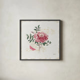 French Romance I by Katie Pertiet. Shown in a sleek black glass frame for a contemporary gallery look. Available as an archival giclee rolled canvas, fine art paper, or poster print. SKU 28745a.
