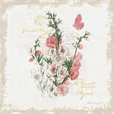 French Romance III Distressed by Katie Pertiet. SKU 30477a. Archival Giclee Fine art print for wall decor.