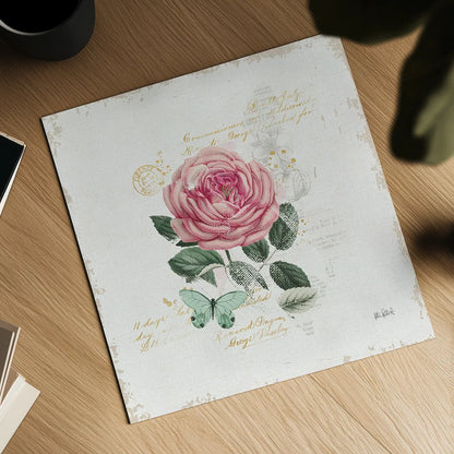 French Romance IV by Katie Pertiet. Shown as a detailed flat fine art print, highlighting archival giclee quality. Available as an archival giclee rolled canvas, fine art paper, or poster print. SKU 28748a.