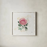 French Romance IV by Katie Pertiet. Shown in a crisp white glass frame for a clean and minimalist style. Available as an archival giclee rolled canvas, fine art paper, or poster print. SKU 28748a.