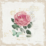 French Romance IV Distressed by Katie Pertiet. SKU 30478a. Archival Giclee Fine art print for wall decor.