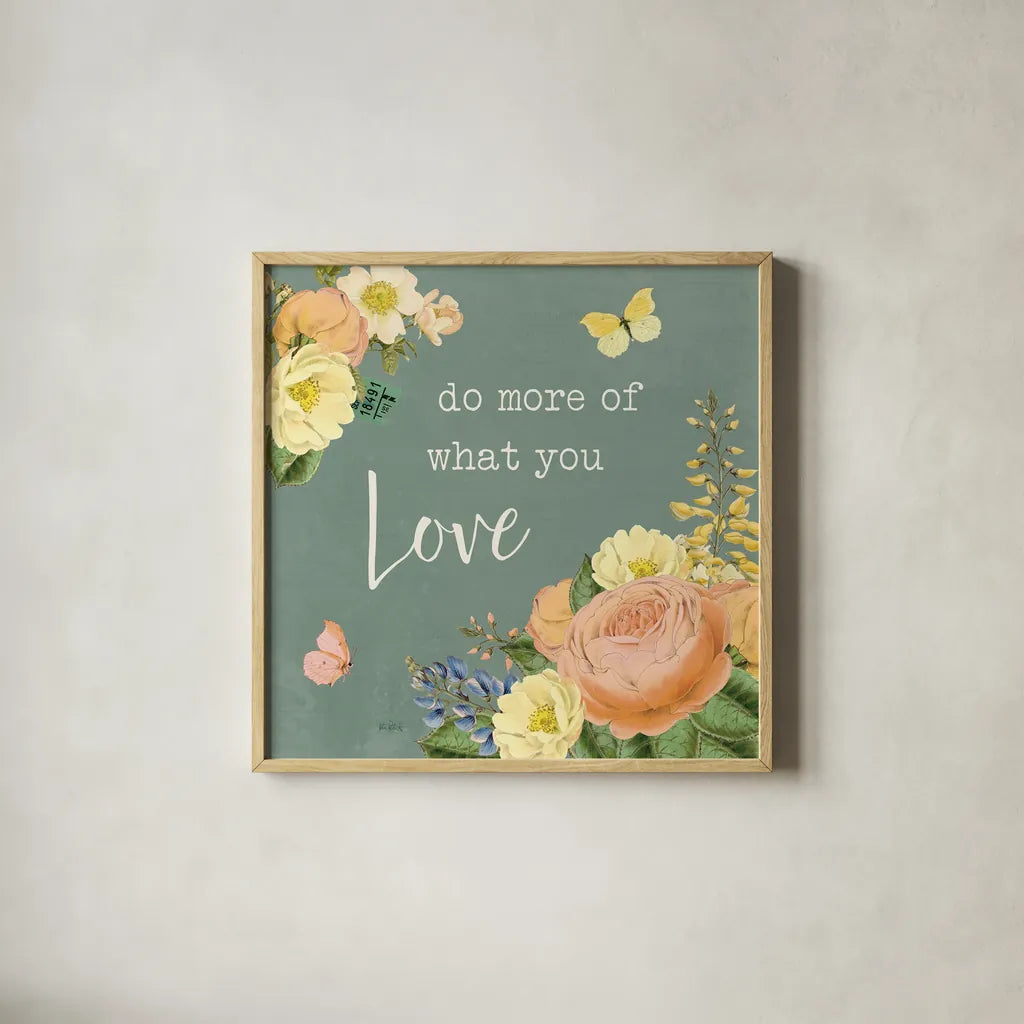 Garden District III Sage by Katie Pertiet. Shown in a natural wood glass frame for a timeless modern aesthetic. Available as an archival giclee rolled canvas, fine art paper, or poster print. SKU 69175a.